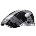 Men's Plaid Buckle Cap