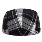 Men's Plaid Buckle Cap