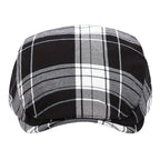 Men's Plaid Buckle Cap