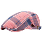Men's Plaid Buckle Cap