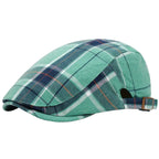 Men's Plaid Buckle Cap