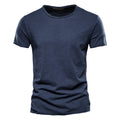 Men's Plain Round Neck T-Shirt