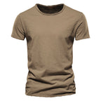 Men's Plain Round Neck T-Shirt