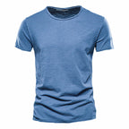 Men's Plain Round Neck T-Shirt