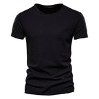 Men's Plain Round Neck T-Shirt
