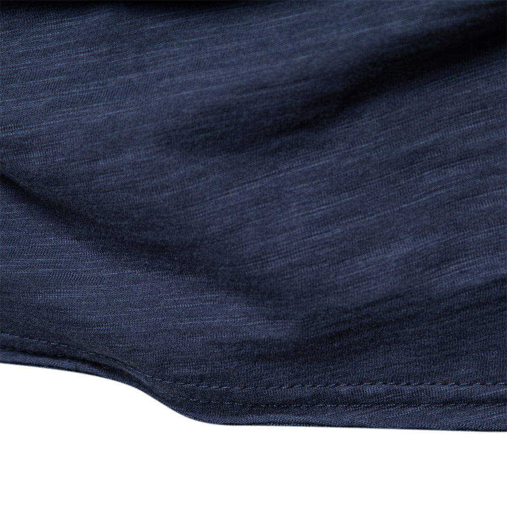 Men's Plain Round Neck T-Shirt