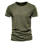Men's Plain Round Neck T-Shirt