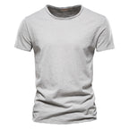 Men's Plain Round Neck T-Shirt