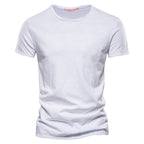 Men's Plain Round Neck T-Shirt