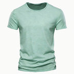 Men's Plain Round Neck T-Shirt