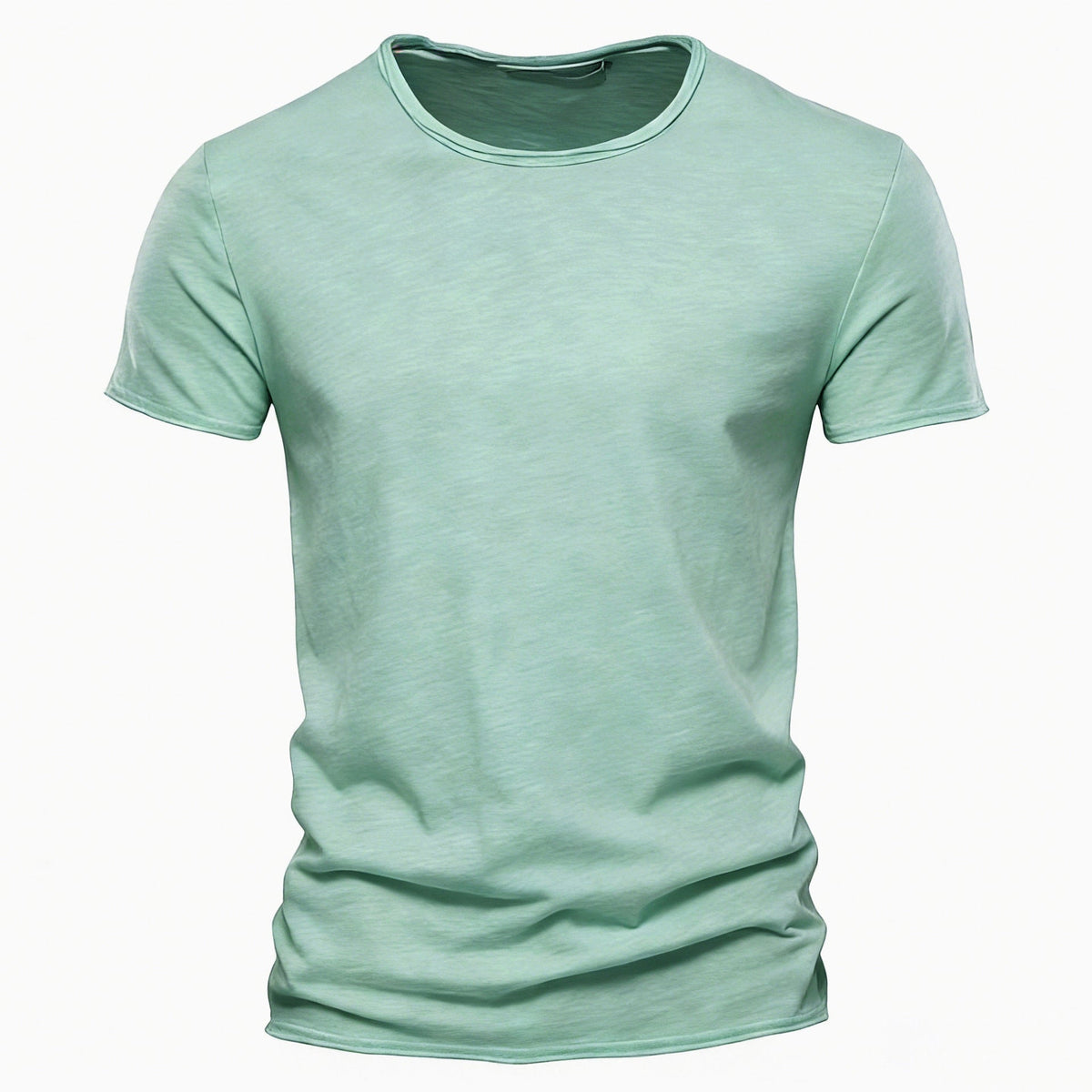 Men's Plain Round Neck T-Shirt