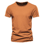 Men's Plain Round Neck T-Shirt