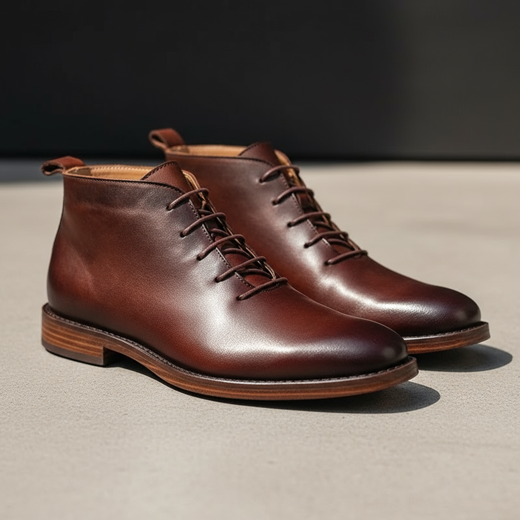 Men's Plain Toe Chukka Boots