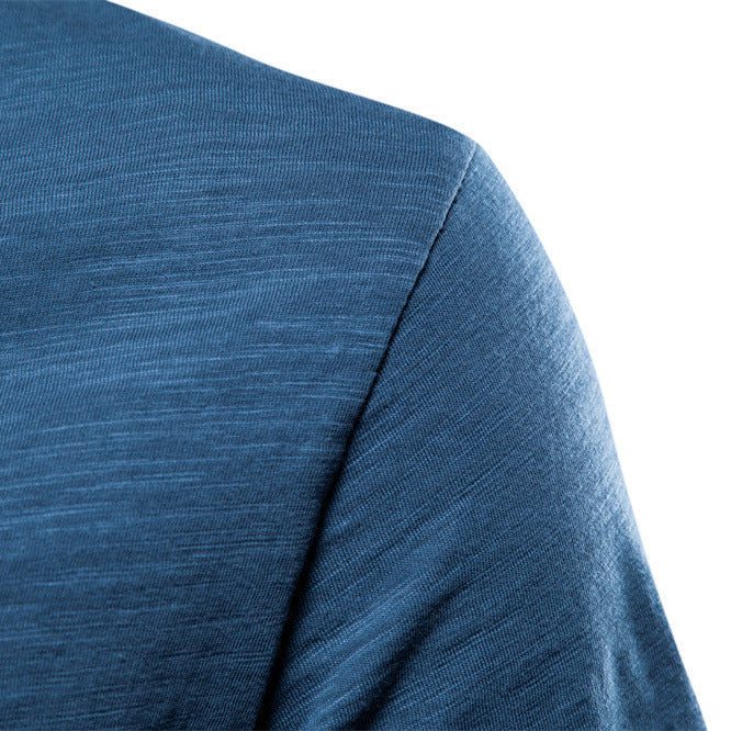 Men's Plain V-Neck T-Shirt