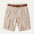 Men's Pleated Tailored Shorts