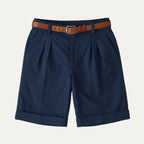 Men's Pleated Tailored Shorts
