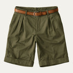 Men's Pleated Tailored Shorts