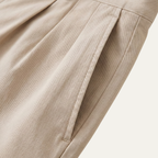Men's Pleated Tailored Shorts