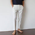 Men's Pleated Tapered Trousers