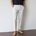 Men's Pleated Tapered Trousers