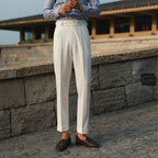 Men's Pleated Trousers
