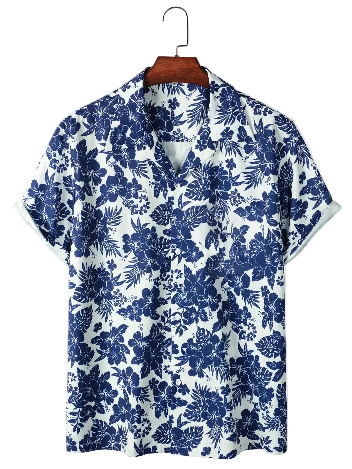 Men's Print Button Shirt