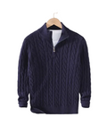 Men's Quarter Zip Sweater