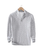 Men's Quarter Zip Sweater
