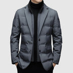 Men's Quilted Blazer Jacket