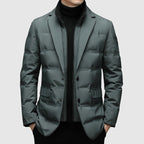 Men's Quilted Blazer Jacket