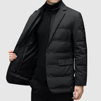 Men's Quilted Blazer Jacket