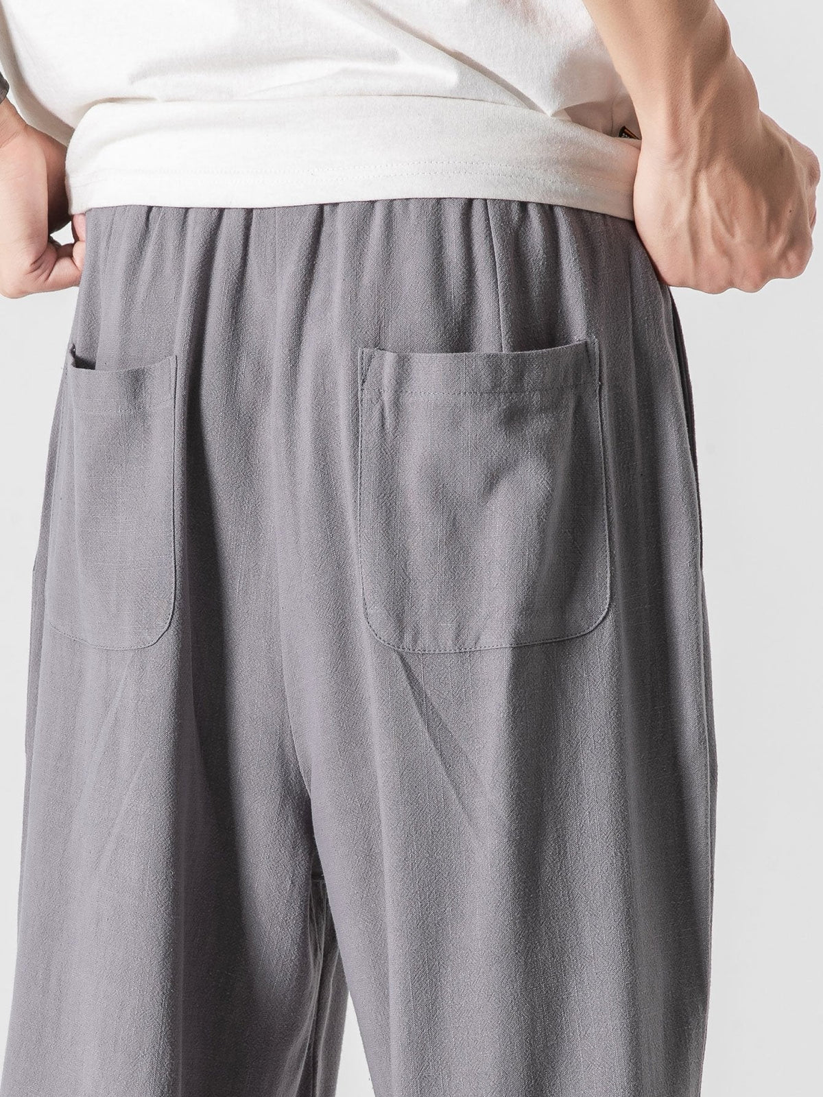 Men's Relaxed Wide Leg Trousers