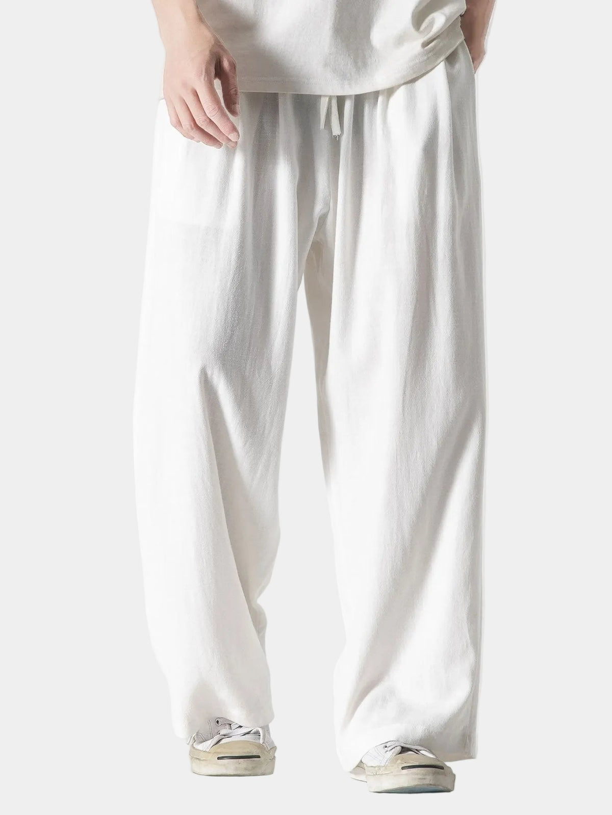 Men's Relaxed Wide Leg Trousers