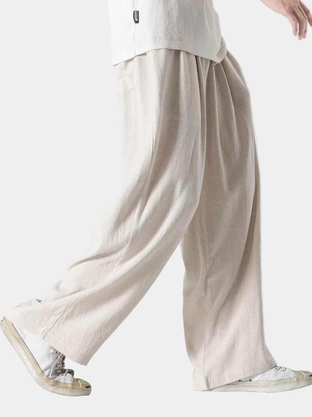 Men's Relaxed Wide Leg Trousers