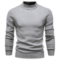Men's Ribbed High Neck Jumper