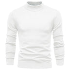 Men's Ribbed High Neck Jumper