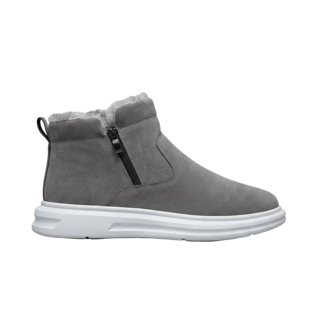 Men's Rounded Toe Ankle Boots