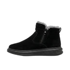 Men's Rounded Toe Ankle Boots