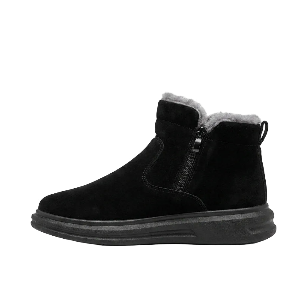 Men's Rounded Toe Ankle Boots