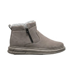 Men's Rounded Toe Ankle Boots