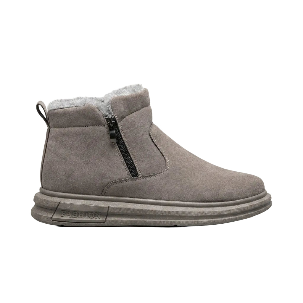 Men's Rounded Toe Ankle Boots
