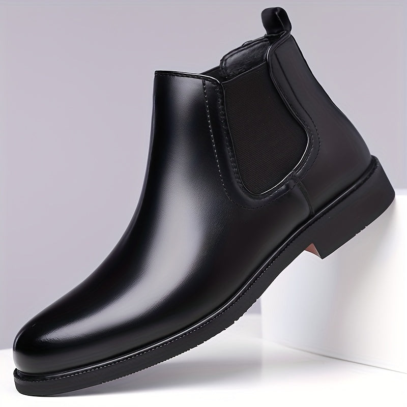 Men's Rounded Toe Chelsea Boots