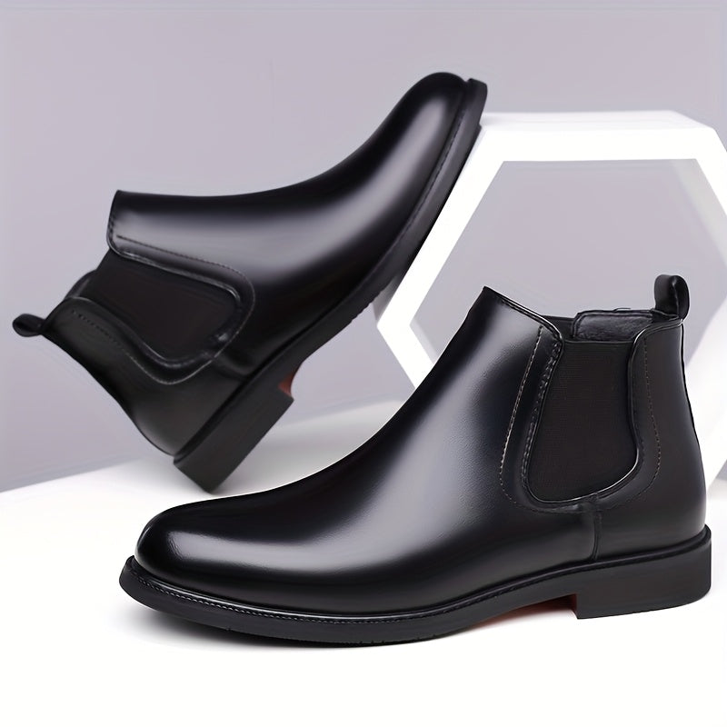 Men's Rounded Toe Chelsea Boots