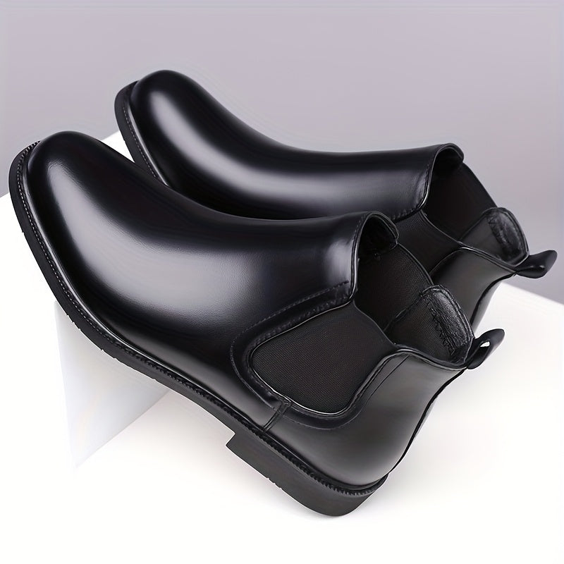 Men's Rounded Toe Chelsea Boots