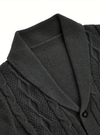 Men's Shawl Collar Cardigan