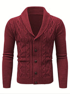 Men's Shawl Collar Cardigan