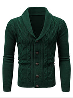 Men's Shawl Collar Cardigan