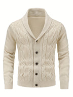 Men's Shawl Collar Cardigan