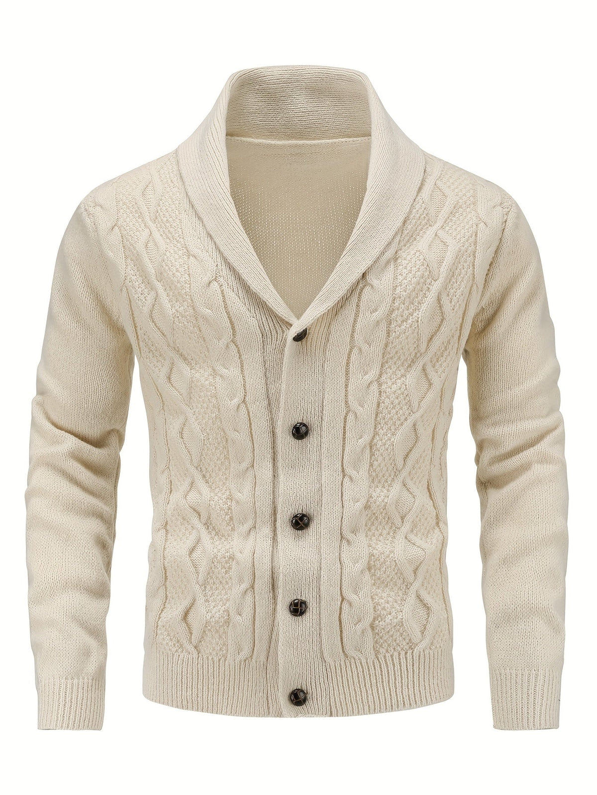 Men's Shawl Collar Cardigan