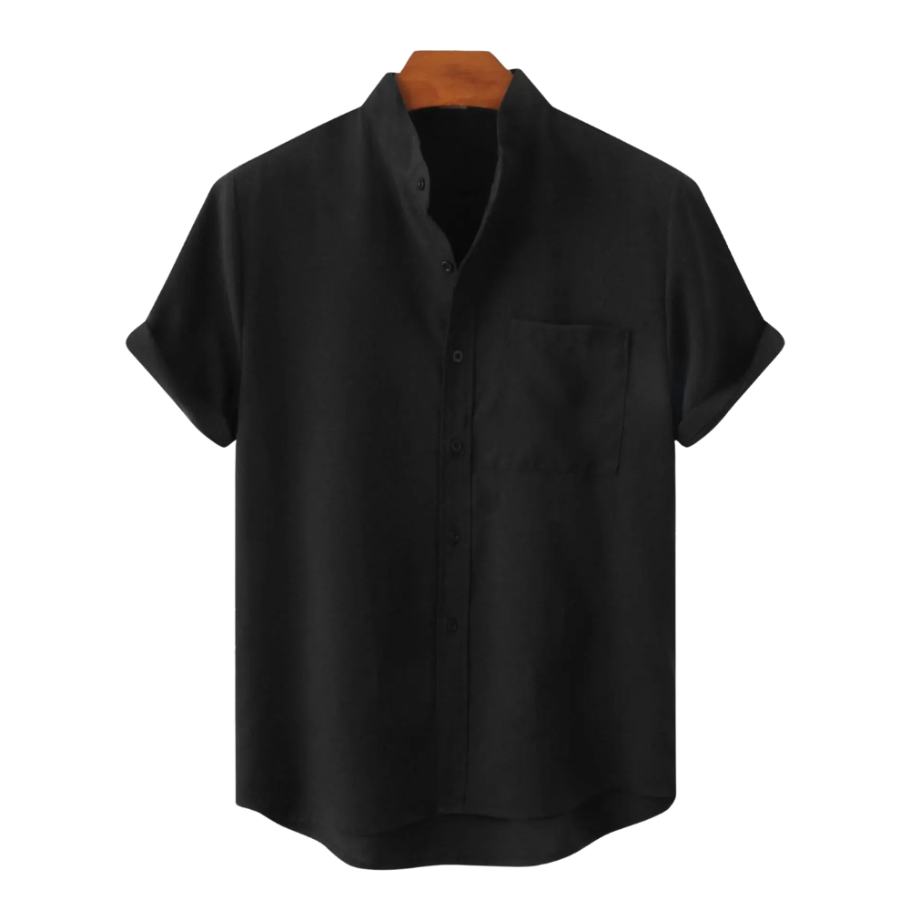 Men's Short Sleeve Button Shirt